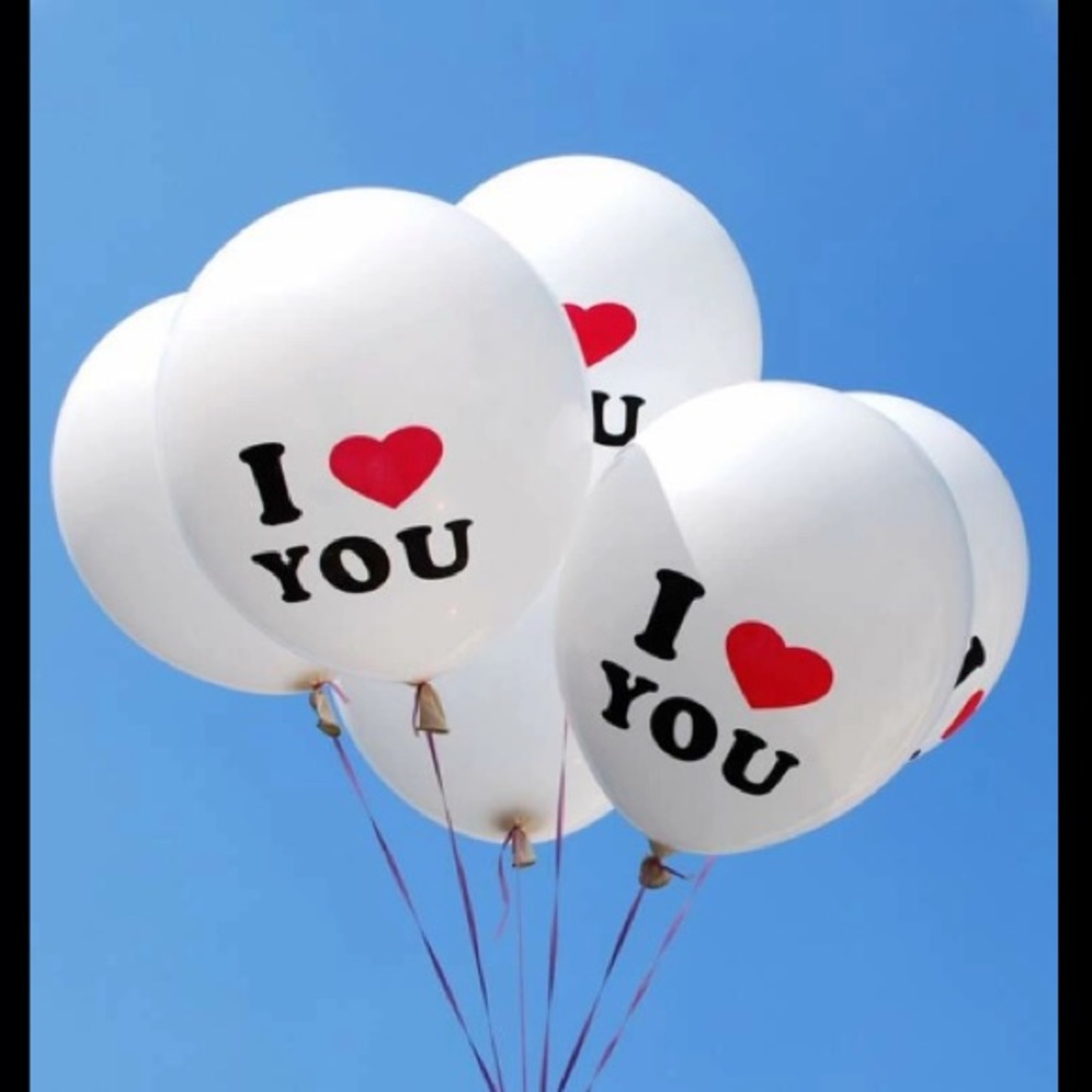 I love you balloons ❤️